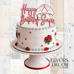 Cake Topper - Delta Sigma Theta | Happy Birthday Soror