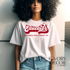 T Shirt - Delta Sigma Theta Sorority Educator T-Shirt