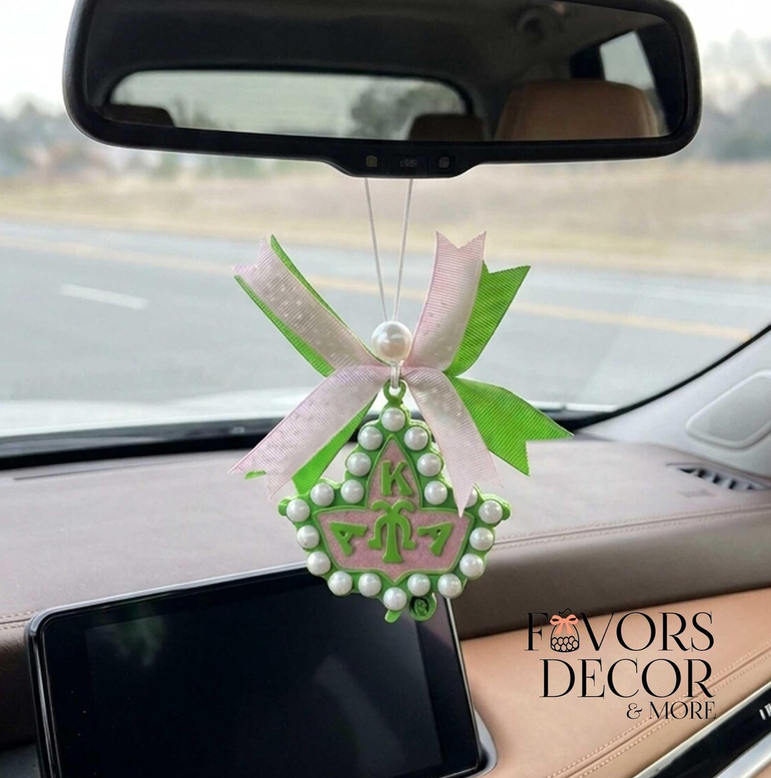 Car Charm  - Alpha Kappa Alpha | Ivy Emblem