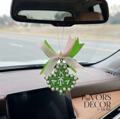 Car Charm  - Alpha Kappa Alpha | Ivy Emblem