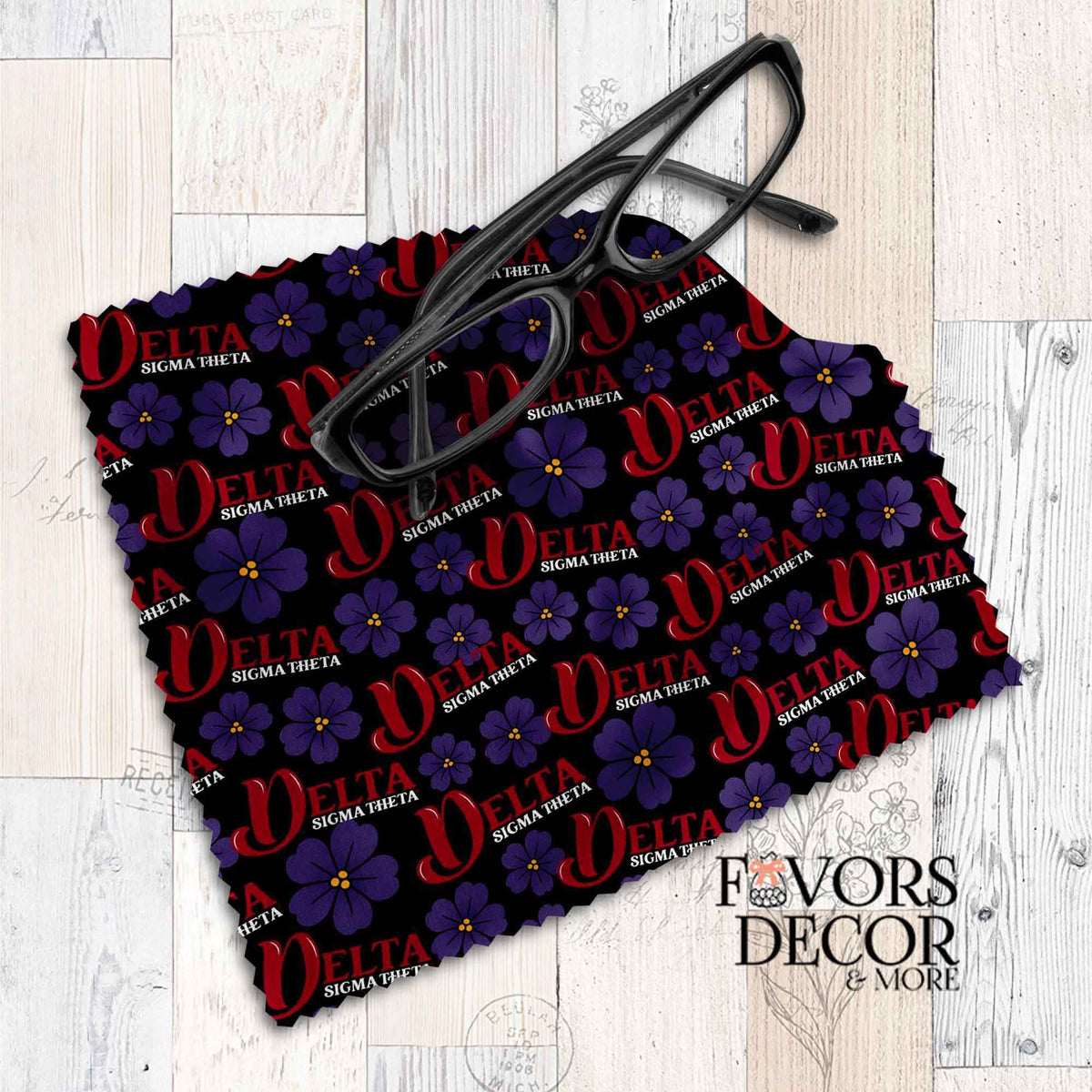 Eye glasses Pouch | Delta Sigma Theta and Violets