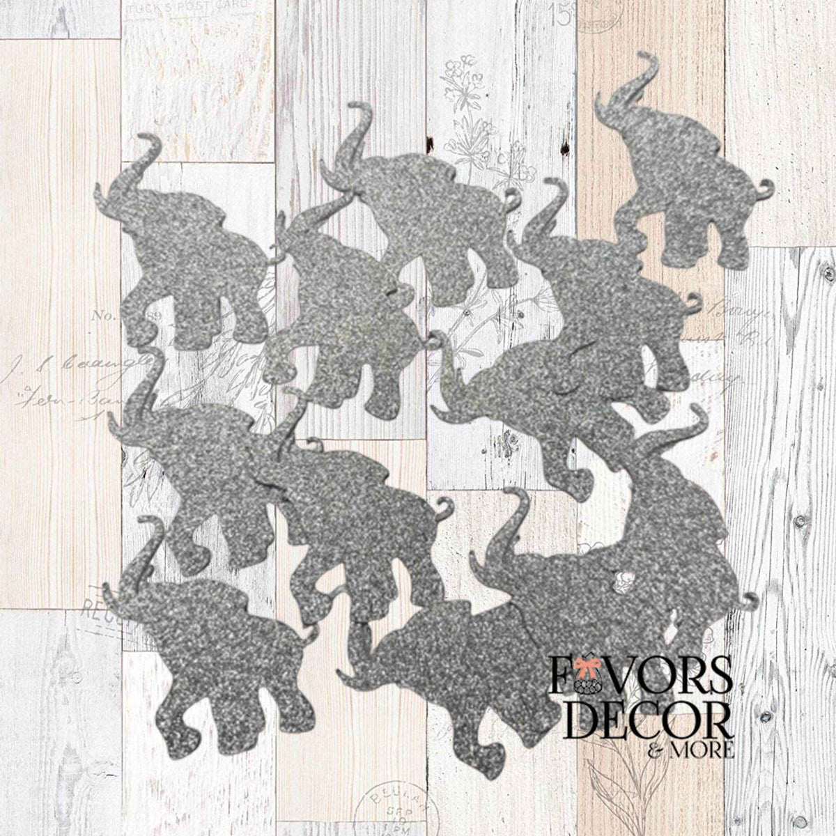 Glitter Confetti – Delta Sigma Theta - Elephant - Favors Decor and More