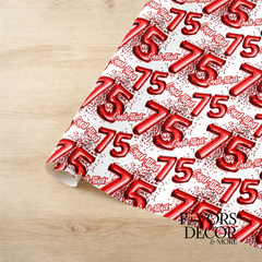 Wrapping Paper - Line Number Balloon and Line Name Delta Sigma Theta New Member Gift Wrap – 24" x 36"