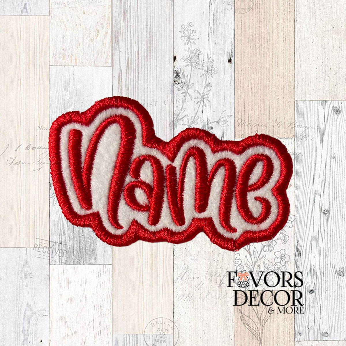 Patch - Delta Sigma Theta® | Embroidered Name Patch - Favors Decor and More