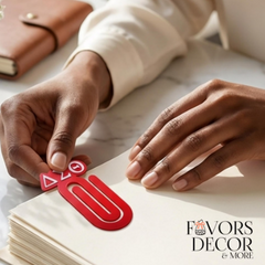 Paper Clip - Delta Sigma Theta Greek Letter Oversized Paper Clip Bookmark