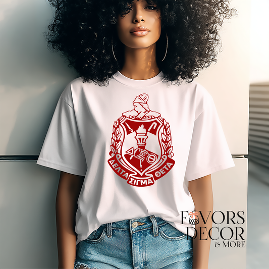 T Shirt - Delta Sigma Theta Sorority Shield