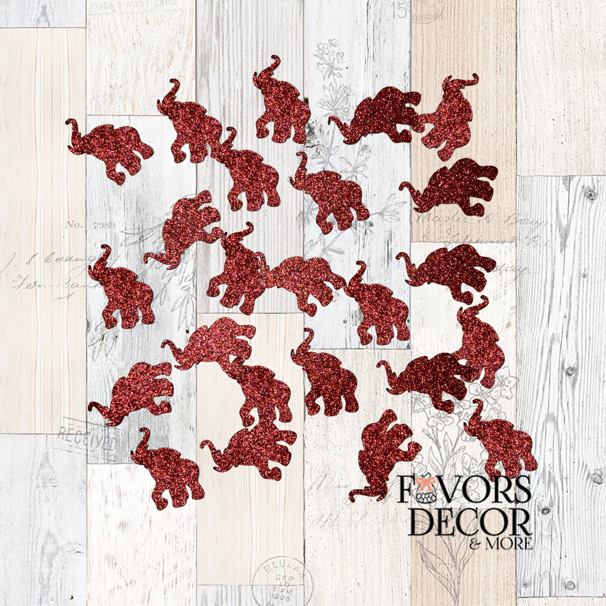Glitter Confetti – Delta Sigma Theta - Red Elephant