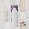 Tumbler - Delta Sigma Theta | African Violets Floral Bouquet Topper